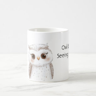 Taza De Café Te Veré Búho