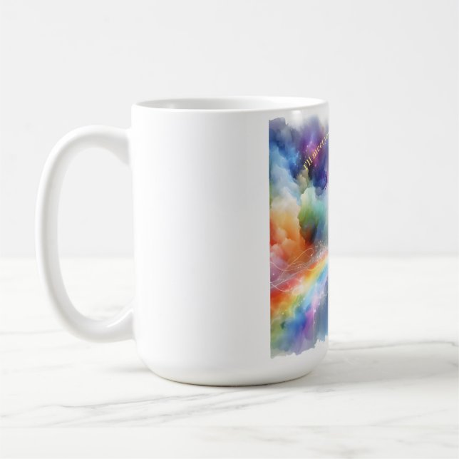 Taza De Café Te veré en el Puente Arcoiris (Izquierda)