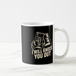Taza De Café Te Voy A Llamar Por El Gracioso Boxeo