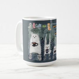 Taza De Café Té y calcetines calientes Blue Mug