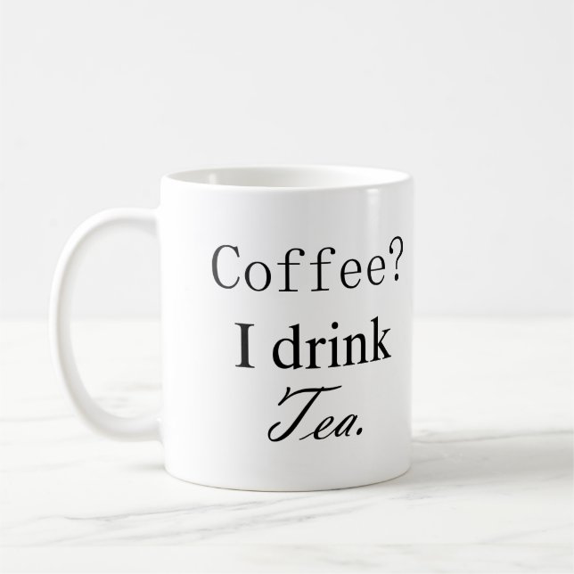 Taza De Café Tea Drinker's Mug (Izquierda)