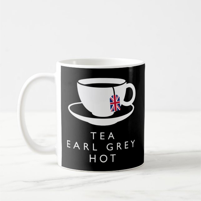 Taza De Café Tea Earl Gray Hot - Novedad inglesa divertida Memo (Izquierda)