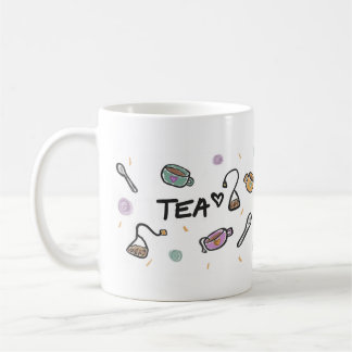 Taza De Café Tea Lovers Mug, Illustration 