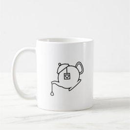 Taza De Café Tea Pot Mug