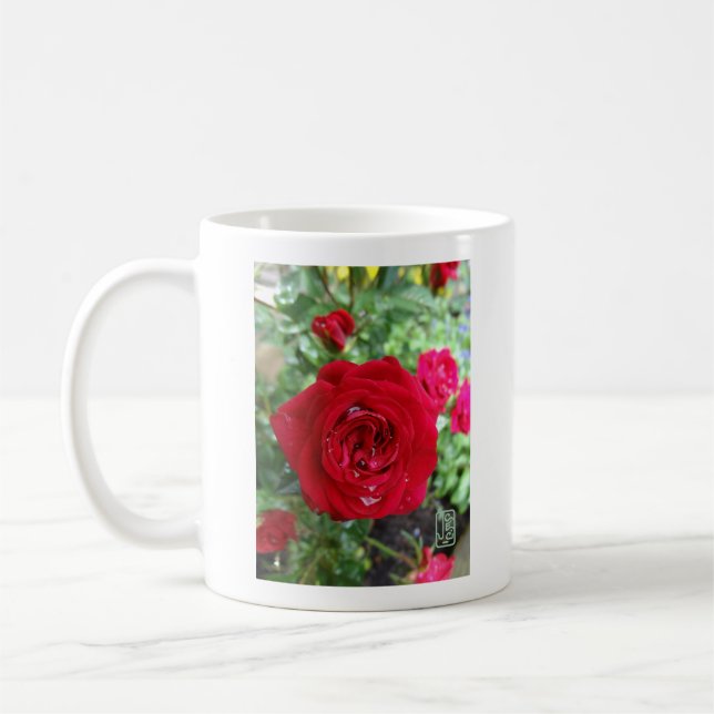 Taza De Café Tea Rosa Mug (Izquierda)