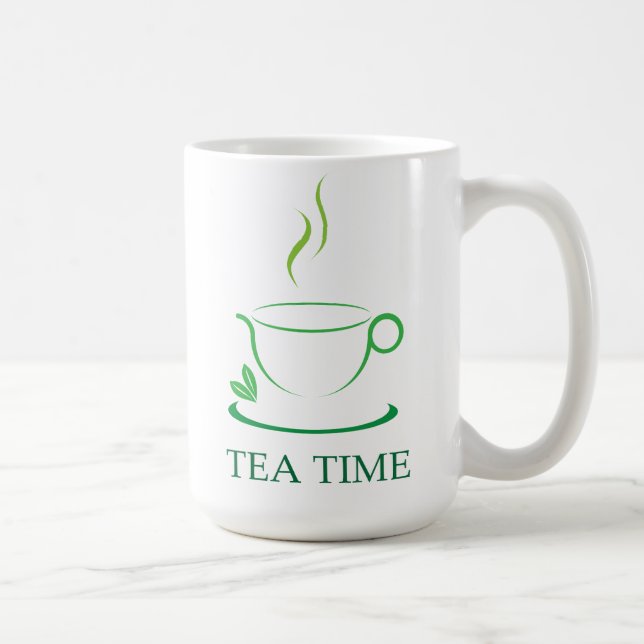 Taza De Café Tea Time Mug (Derecha)