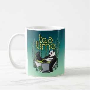 Taza De Café Tea Time Panda