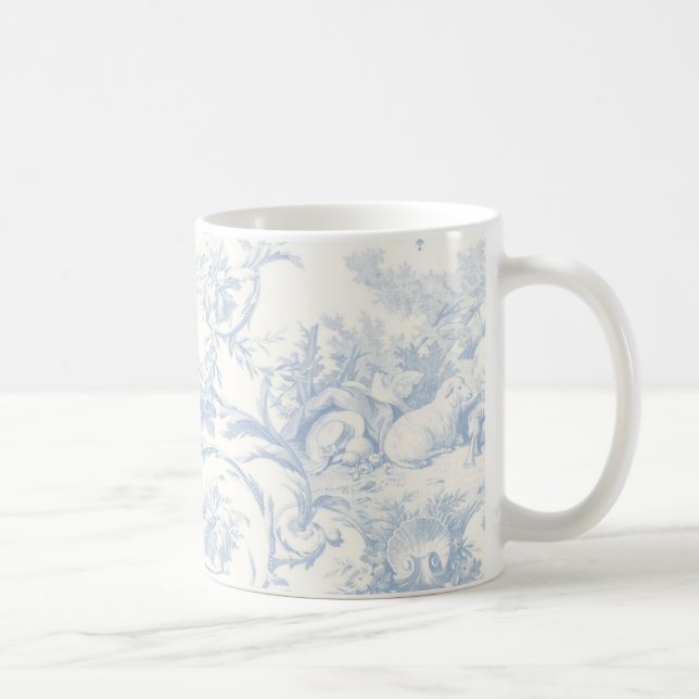 Taza De Café Tea Time Toile (Derecha)