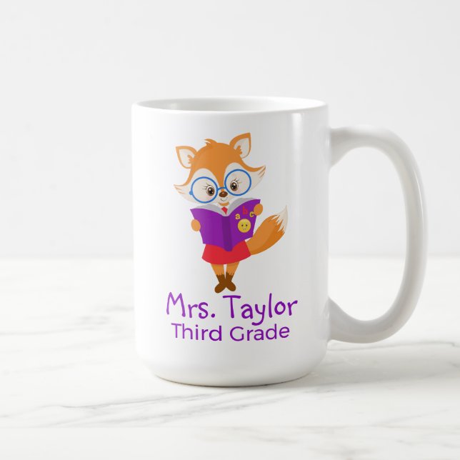 Taza De Café Teacher Fox (Derecha)