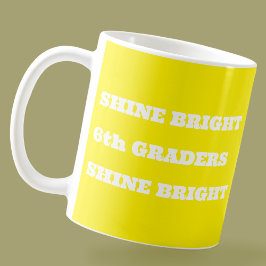 Taza De Café Teacher Gift | Colourful Uplifting Message