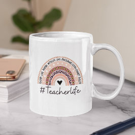 Taza De Café Teacher Life Cute Teacher