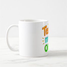 Taza De Café Teacher Mode On Mug – Funny Motivational Coffee Cu