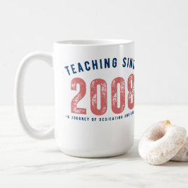 Taza De Café Teacher mug | Teaching since 2008