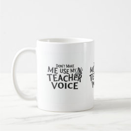 Taza De Café Teacher Voice Mug