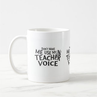 Taza De Café Teacher Voice Mug