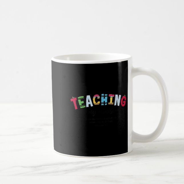 Taza De Café Teaching Is My Ministry Christian Teacher Bible Ve (Derecha)