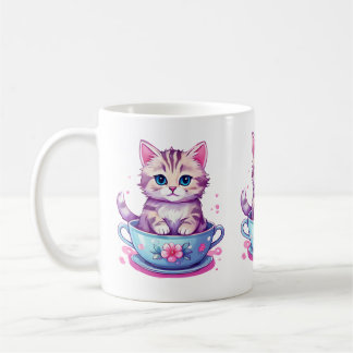 TAZA DE CAFÉ TEACUP KITTEN MUG