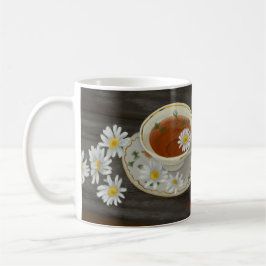 Taza De Café Teacup with Flowers Uplifre Verse