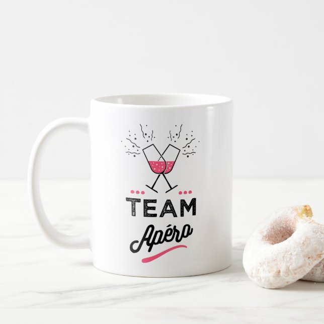 Taza De Café Team apero Femme (Con donut)