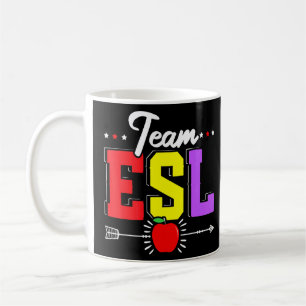 Taza De Café Team Esl English Como Segunda Enseñanza Online En