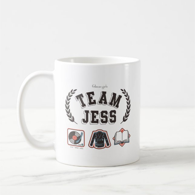 Taza De Café Team Jess Gilmore Girls Design (Izquierda)