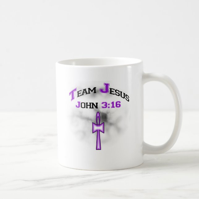 Taza De Café Team Jesus Christian John 316 (Derecha)