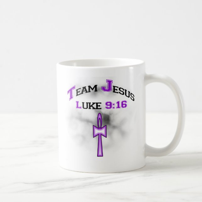 Taza De Café Team Jesus Luke 916 (Derecha)