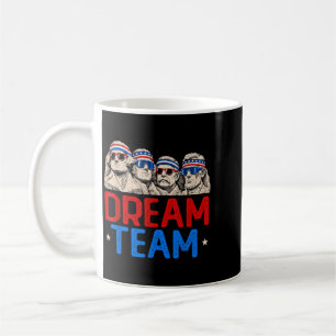 Taza De Café Team Patriotic Presidents Mount Aamerican Usa 4th