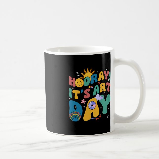 Taza De Café Teatro de arte Rainbow Cute Stude (Derecha)