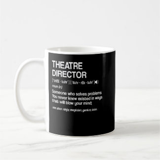 Taza De Café Teatro Director Definición Amenaza musical de Broa