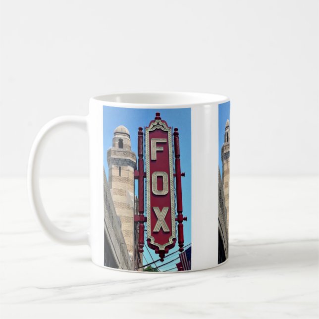 Taza De Café Teatro Fox, Atlanta, Georgia, Landmark, Mug (Izquierda)