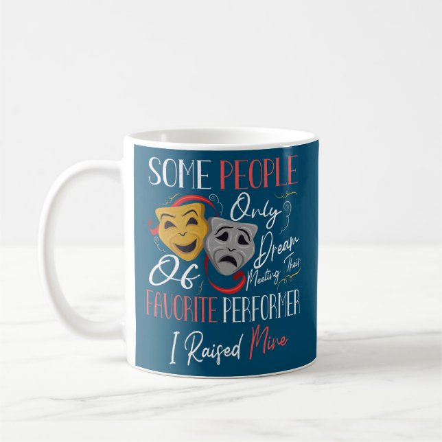 Taza De Café Teatro Teatro Teatral Teatro Teatro Nerd Actor  (Izquierda)