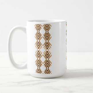 Taza De Café Tebeb Geometric Weave – Ethiopian Tribal Pattern