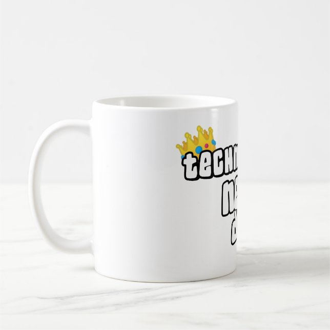 Taza De Café Technoblade nunca muere (Izquierda)