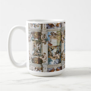 Taza De Café Techo de la Capilla Sixtina Michelangelo