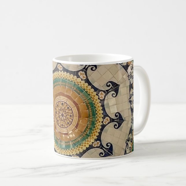 Taza De Café Techo Mosaico Sant Pau (Anverso derecho)