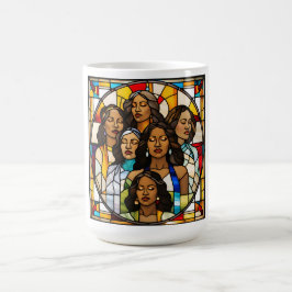 Taza De Café Techos destrozados y sueños de vidrio manchado