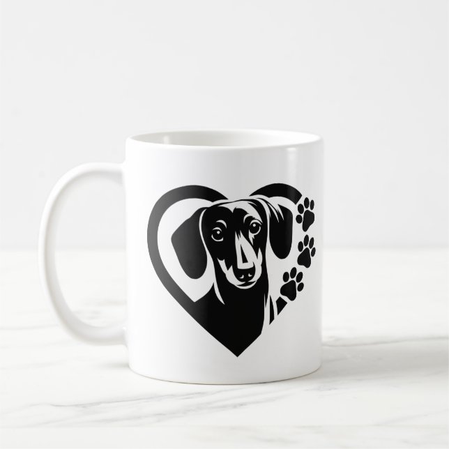 Taza De Café Teckel (Izquierda)