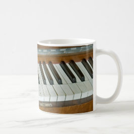 Taza De Café Teclado de piano