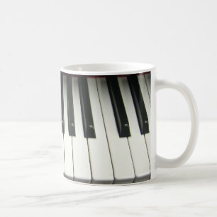 Taza De Café Teclado de piano