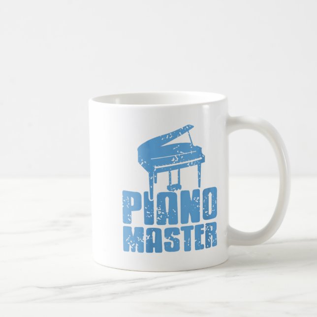 Taza De Café Teclado Pro De Música Confiada Para Maestras (Derecha)