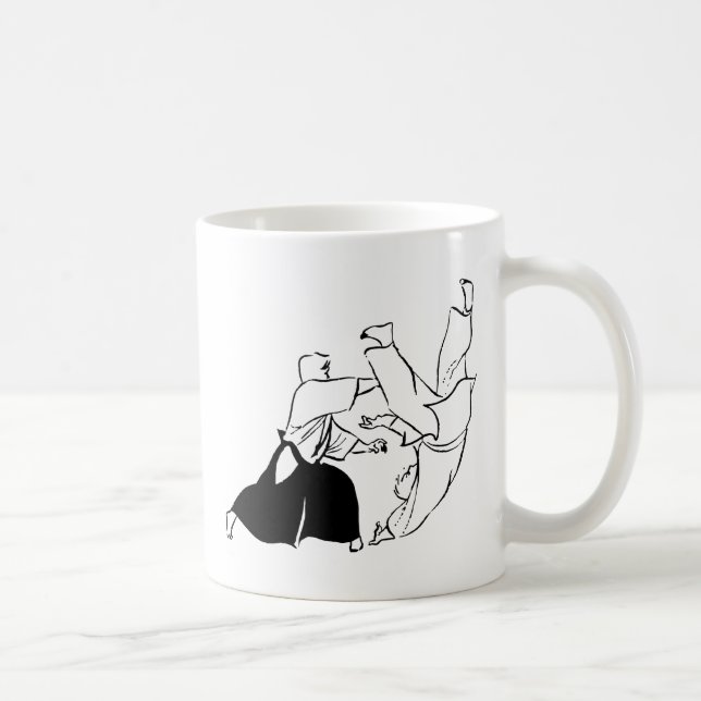 Taza De Café Técnicas del Aikido (Derecha)