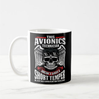 Taza De Café Técnico de Aeronaves Técnico de Avión Avionics T