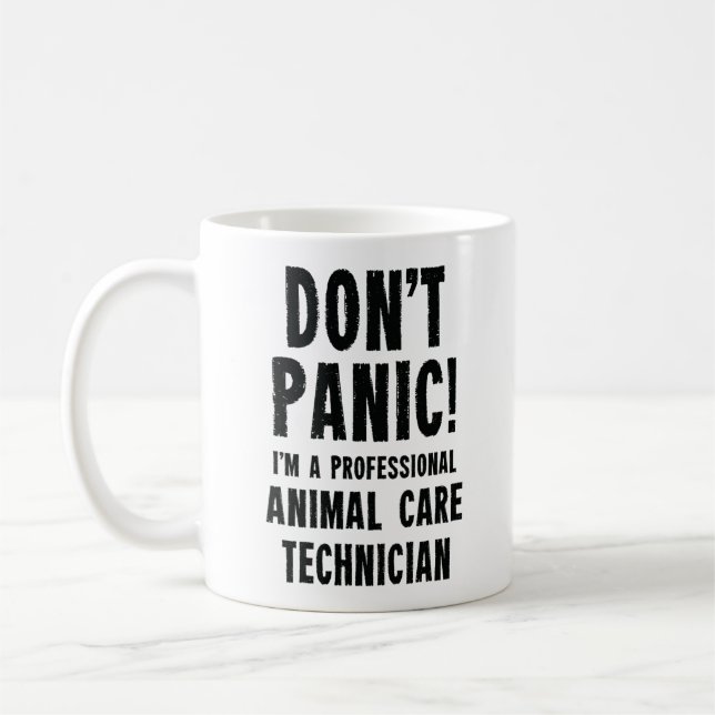 Taza De Café Técnico de Atención Animal (Izquierda)