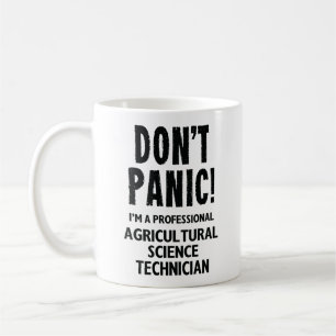 Taza De Café Técnico de Ciencias Agrícolas