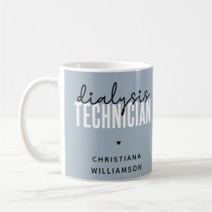 Taza De Café Técnico de Diálisis Personalizado Regalos de Téc
