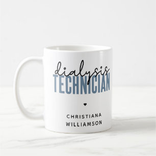 Taza De Café Técnico de diálisis personalizado Regalos tecnol