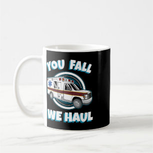 Taza De Café Técnico de emergencias médicas Ambulancia Caes Nos