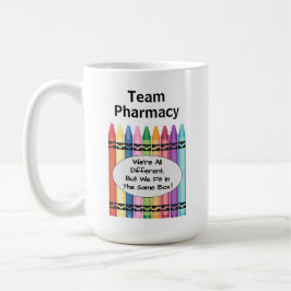 Taza De Café Técnico de Farmacia Personalizado Gran Café Mug