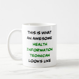 Taza De Café técnico de información de salud, impresionante